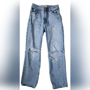 Abercrombie & Fitch 90s Relaxed Jean High Rise Curve Love size 6